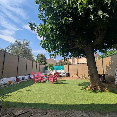Maison Familiale Proche Plages Et Montpellier Ferienhaus Mauguio